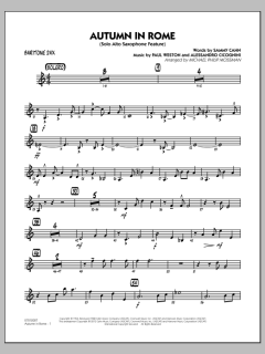 Autumn In Rome von Sammy Cahn (Download) 