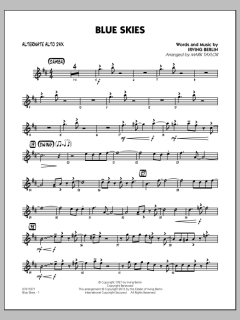 Blue Skies von Irving Berlin (Download) 