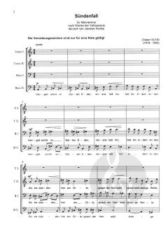 Werke für Männerchor (Gideon Klein) 