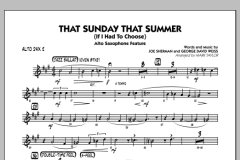That Sunday That Summer von George David Weiss (Download) 