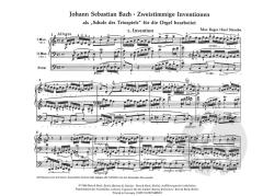Zweistimmige Inventionen als 'Schule des Triospiels' von Johann Sebastian Bach 