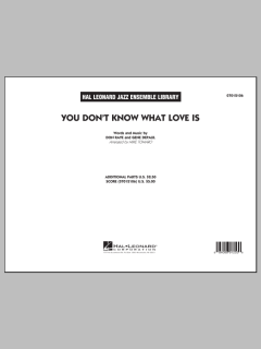 You Don't Know What Love Is von Gene DePaul (Download) 