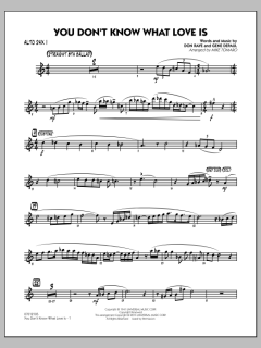 You Don't Know What Love Is von Gene DePaul (Download) 