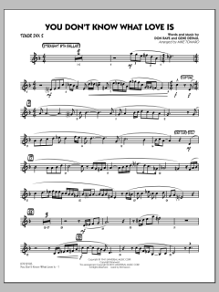 You Don't Know What Love Is von Gene DePaul (Download) 