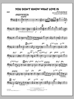 You Don't Know What Love Is von Gene DePaul (Download) 