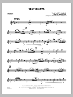 Yesterdays von Jerome Kern (Download) 