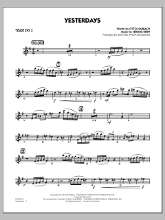 Yesterdays von Jerome Kern (Download) 