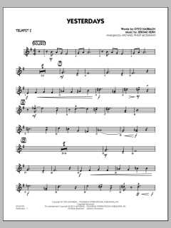 Yesterdays von Jerome Kern (Download) 