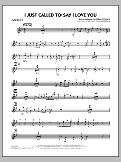 I Just Called To Say I Love You von Stevie Wonder (Download) 