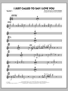 I Just Called To Say I Love You von Stevie Wonder (Download) 