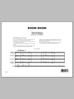 Boom Boom von John Lee Hooker (Download) 