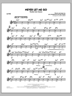 Never Let Me Go von Dinah Washington (Download) 