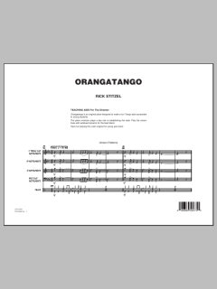 Orangatango von Rick Stitzel (Download) 