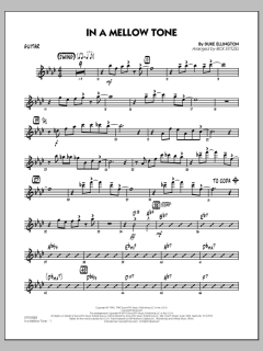 In A Mellow Tone von Duke Ellington (Download) 