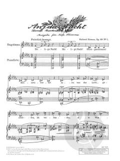 An die Nacht (tief Des-Dur) von Richard Strauss 