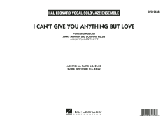 I Can't Give You Anything But Love von Tony Bennett (Download) 