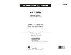 Mr. Lucky von Henry Mancini (Download) 