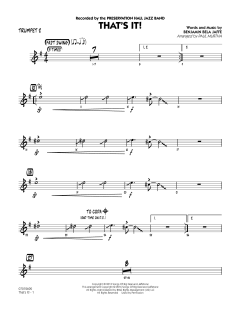 That's It! von Benjamin Bela Jaffe (Download) 