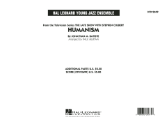 Humanism von Jonathan Batiste (Download) 