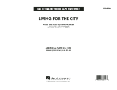 Living For The City von Stevie Wonder (Download) 