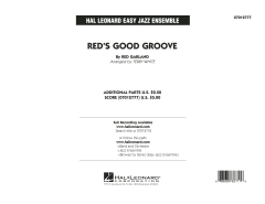 Red's Good Groove von Red Garland (Download) 