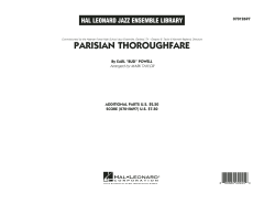 Parisian Thoroughfare von Bud Powell (Download) 