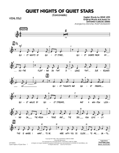 Quiet Nights of Quiet Stars von Antonio Carlos Jobim (Download) 