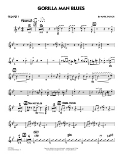 Gorilla Man Blues von Mark Taylor (Download) 