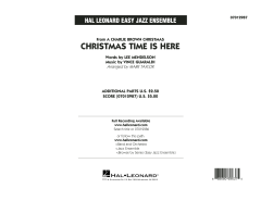 Christmas Time Is Here von Vince Guaraldi (Download) 