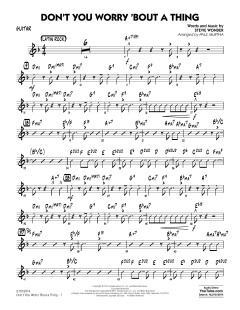 Don't You Worry 'Bout A Thing von Stevie Wonder (Download) 