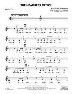 The Nearness Of You von Ned Washington (Download) 