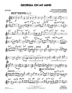 Georgia On My Mind von Hoagy Carmichael (Download) 