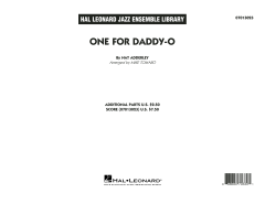 One for Daddy-O von Nathaniel Adderley (Download) 