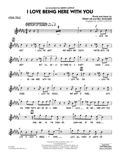 I Love Being Here With You von Peggy Lee (Download) 