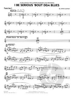 I Be Serious 'Bout Dem Blues (John Clayton) 