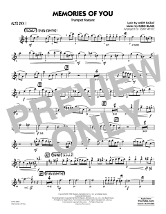 Memories of You (Trumpet Feature) von Eubie Blake (Download) 