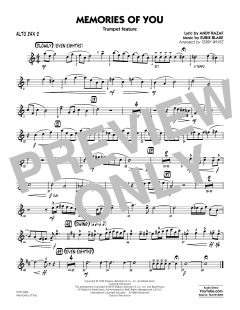 Memories of You (Trumpet Feature) von Eubie Blake (Download) 