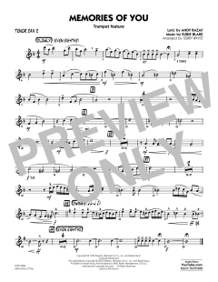 Memories of You (Trumpet Feature) von Eubie Blake (Download) 