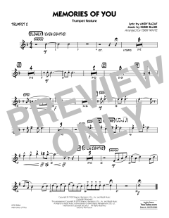 Memories of You (Trumpet Feature) von Eubie Blake (Download) 