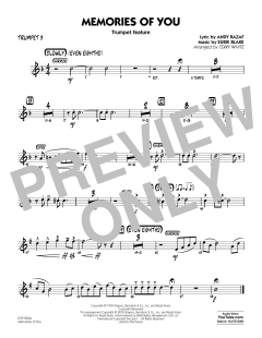 Memories of You (Trumpet Feature) von Eubie Blake (Download) 