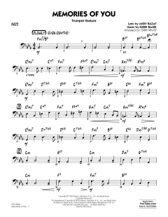 Memories of You (Trumpet Feature) von Eubie Blake (Download) 