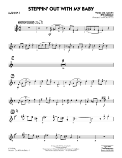 Steppin' Out with My Baby von Irving Berlin (Download) 