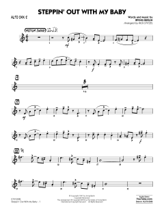 Steppin' Out with My Baby von Irving Berlin (Download) 