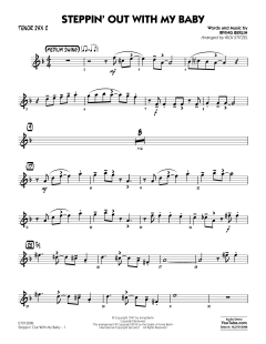 Steppin' Out with My Baby von Irving Berlin (Download) 