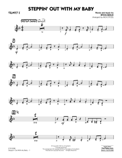 Steppin' Out with My Baby von Irving Berlin (Download) 