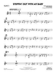 Steppin' Out with My Baby von Irving Berlin (Download) 