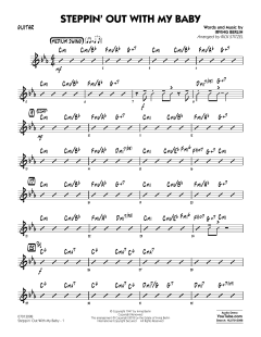 Steppin' Out with My Baby von Irving Berlin (Download) 