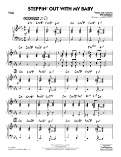 Steppin' Out with My Baby von Irving Berlin (Download) 
