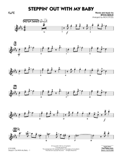 Steppin' Out with My Baby von Irving Berlin (Download) 