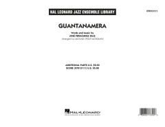 Guantanamera von José Fernandez Diaz (Download) 